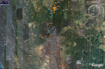 Map of cluster CCR