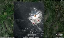 Map of cluster volcano-hood-proximal