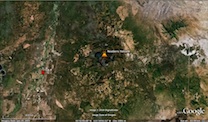 Map of cluster volcano-newberry-proximal