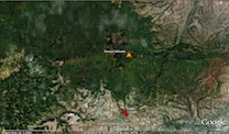 Map of cluster volcano-simcoe-proximal